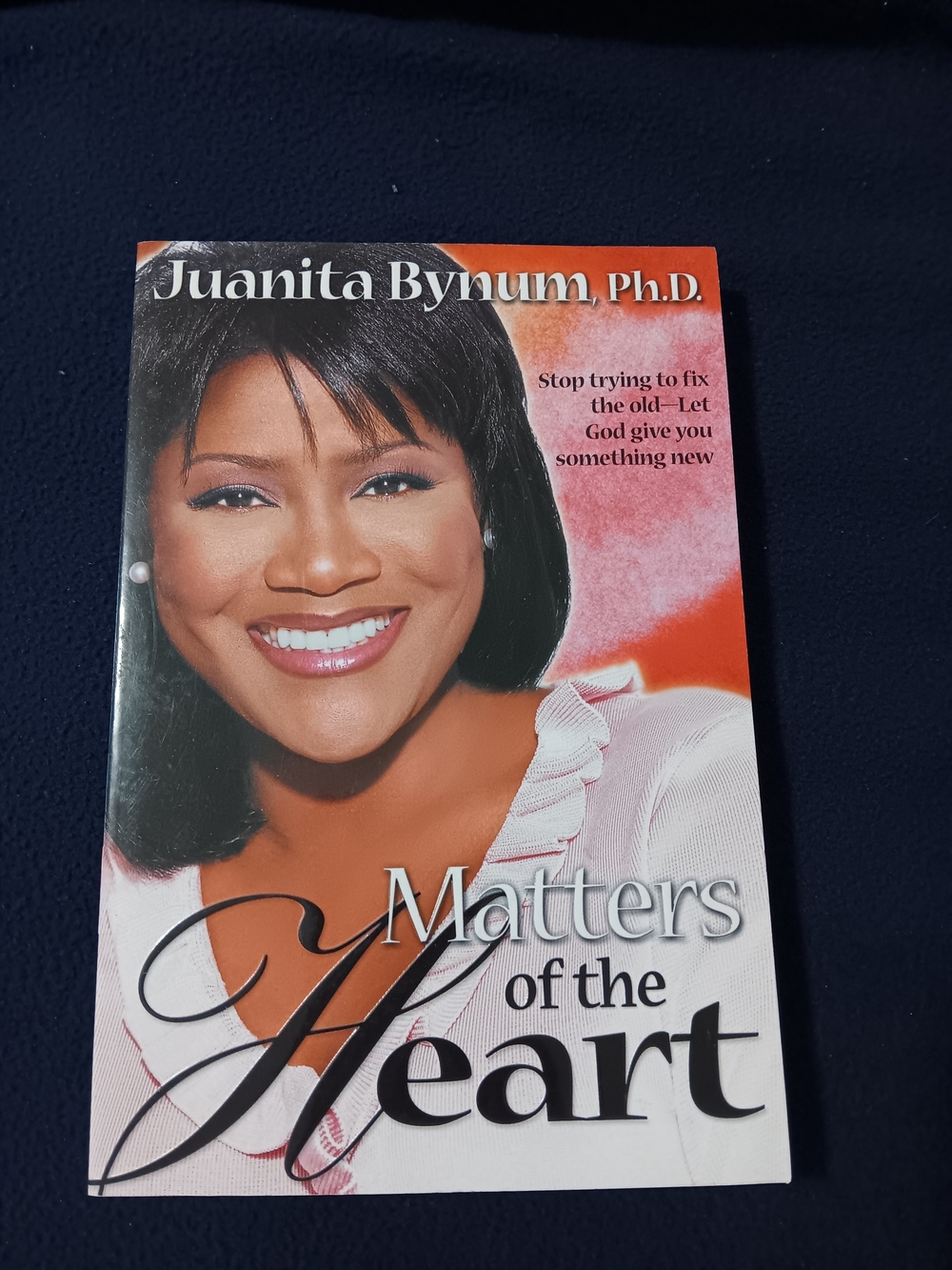 Charisma Book - White & Coral Back Cover with Portrait